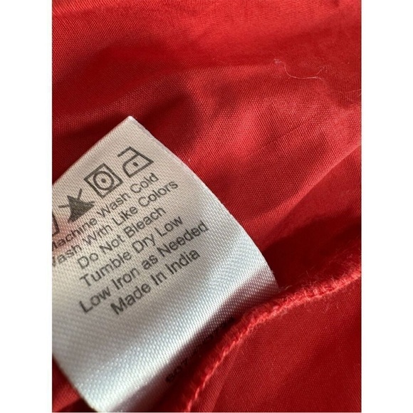 Caroline Constas Red Ruffle Dress - Picture 3 of 3